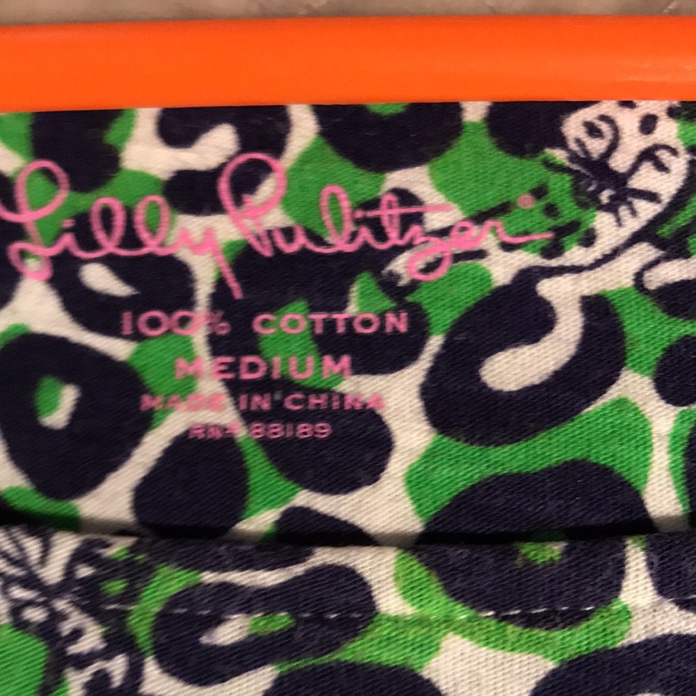 Lilly Pulitzer leopard t-shirt dress - Picture 2 of 7
